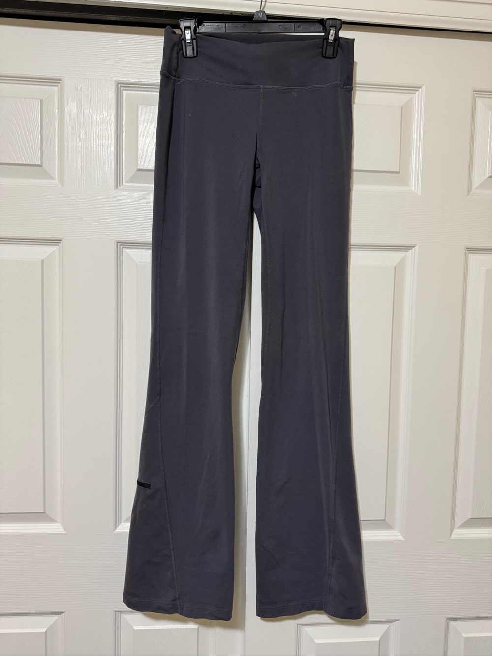 Women's Athleta High-Waist Flare Workout Pants - Charcoal